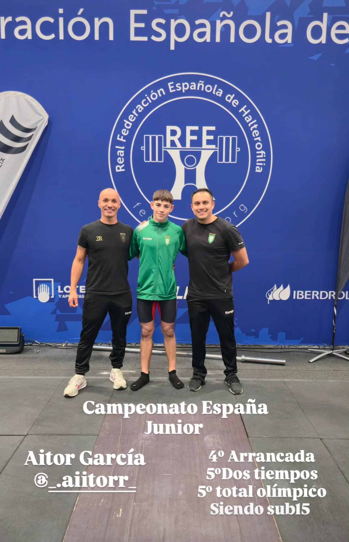Gran actuación navarra en el Campeonato de España Júnior de Halterofilia en Zarautz